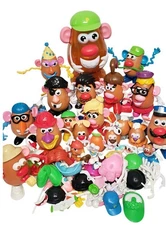Mr. & Mrs. Potato Head Huge Mixed Lot 280 Parts Pieces & Accessories 14 Pounds