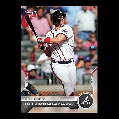 2021 Topps Now 953 Joc Pederson
