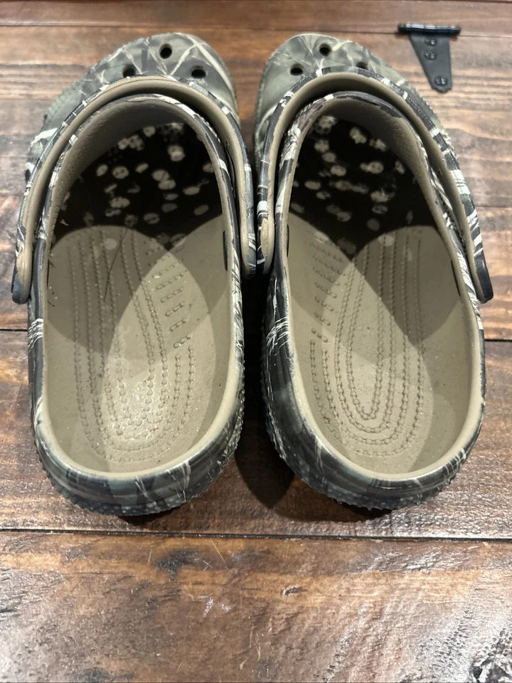 Crocs Shoes Women’s 8 Men 6 Camo Green Real Tree MAX-4 - Image 4 of 4