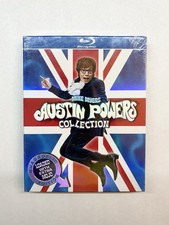 Austin Powers Collection 3 Movies Blu-ray Mike Myers Goldmember Sealed