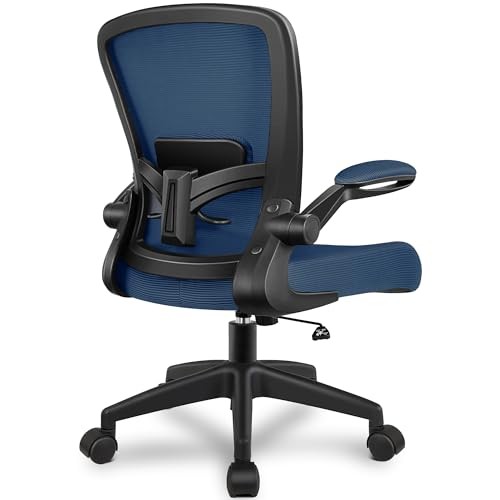 Felixking Office Chair Ergonomic Desk Mesh Chairs Back Support Fk918-W - Navy