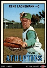 1967 Topps #471 Rene Lachemann Athletics 4 - VG/EX