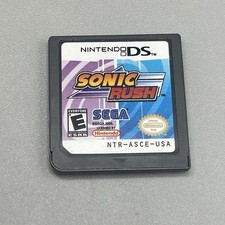 Sonic Rush (Nintendo DS, 2005) Tested And Working 