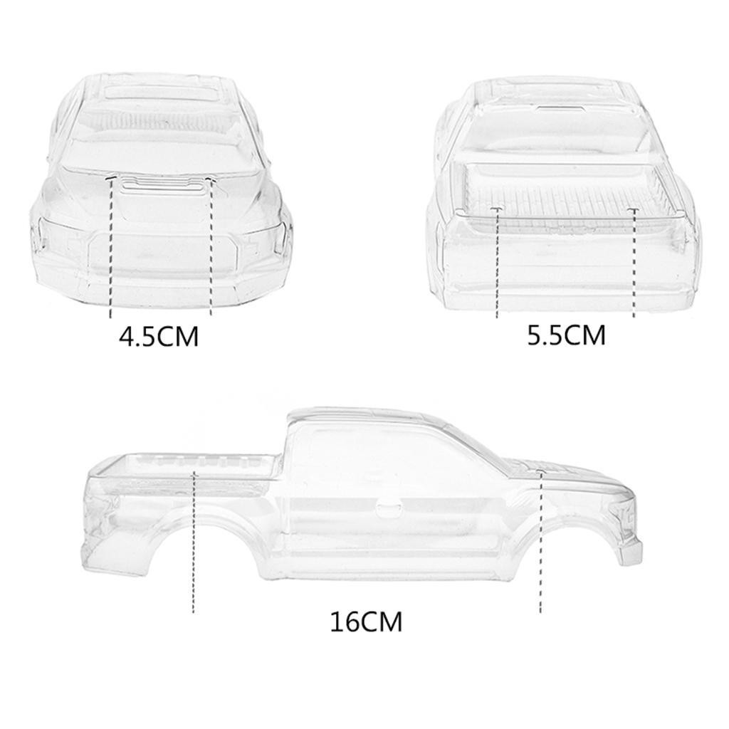 1:16 RC Car Body Shell for XINLEHONG 9130 9135 Q901 RC Car DIY Unpainted