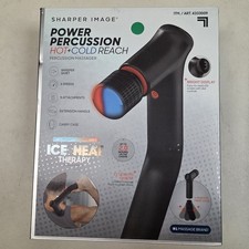 Sharper Image Power Percussion HOT COLD REACH Percussion Massager