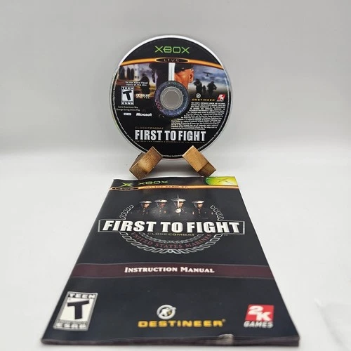 Close Combat: First to Fight (Microsoft Xbox, 2005) Disc with Manual No Case