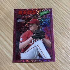 2026 Topps Heritage - Chrome Andrew Abbott #31 Pink Sparkle Refractor SSP 