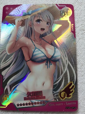 Hisakawa Hayate SSR-054 Girl Party Goddess Story Waifu Anime Manga Idolmaster