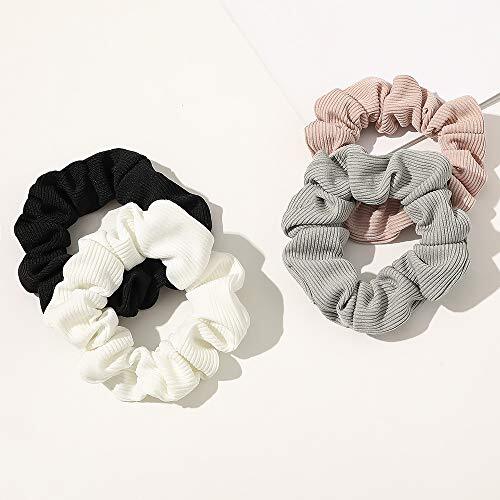 Scrunchies Hair Ties Scrunchy for Women Girls Cute Hairties for 4FBHHCQ-001 - Picture 5 of 6