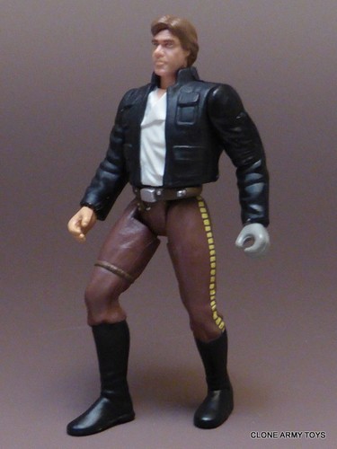 STAR WARS Han Solo POWER OF THE FORCE COLECCIÓN POTF2 ERROR SIN PINTAR A MANO - Imagen 2 de 3