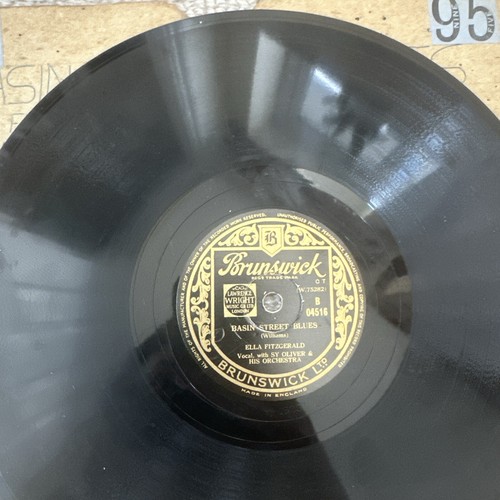 2x Ella Fitzgerald 78RPM Burnswick How High The Moon/ Someone Like You/ - Picture 6 of 11