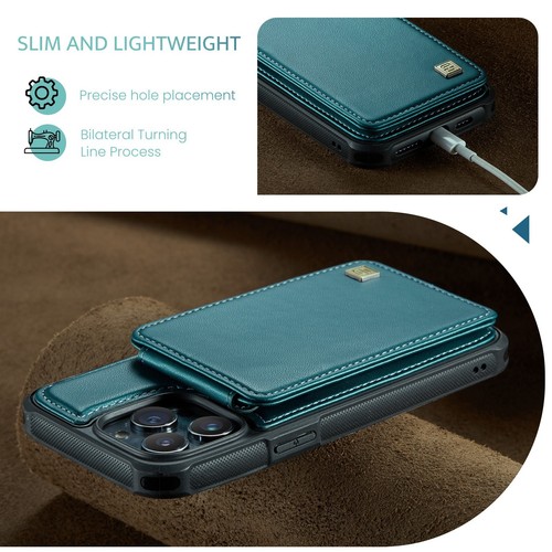 For Apple 16 /15/14/13 Pro Max Shockproof Magnetic Wallet Card Slot Leather Case - Picture 34 of 46
