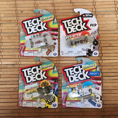 LOT OF 4 Tech Deck BERGER, GIRL, ELEMENT, ENJOI, THROWBACK, WORLD PRO BRAND NEW
