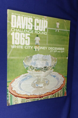 1965 DAVIS CUP CHALLENGE ROUND WHITE CITY SYDNEY Tennis Magazine - Bild 1 von 11