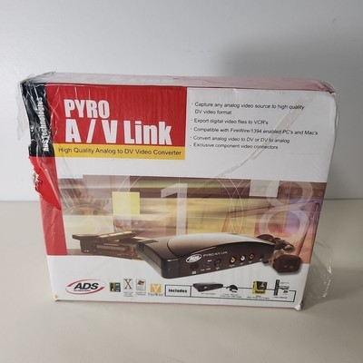 Ads Tech Pyro A/V Link API-550 High Quality Analog to DV Video Converter