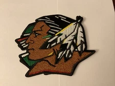 UND University of North Dakota Fighting Sioux  iron on embroidered patch 3” X 3”