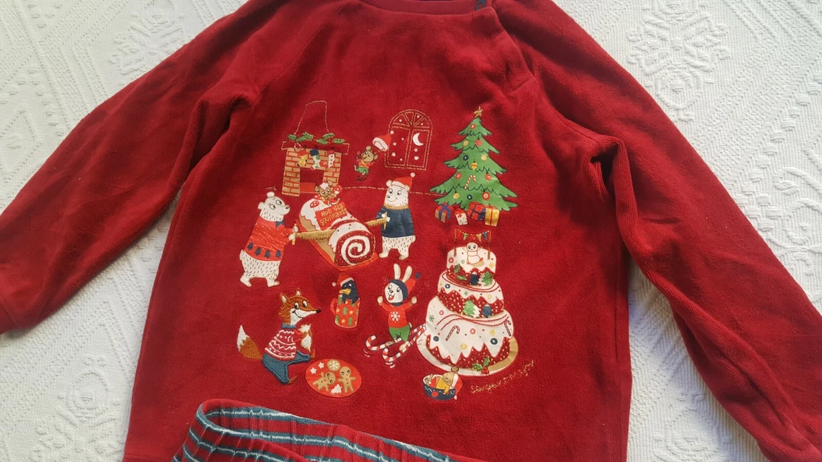 Pyjama de Noël bébé garçon en velours