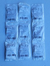 Interlogix 1125W-N 3/8" Flush Mini Magnetic Contact Wire Leads White LOT OF 9