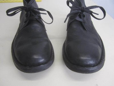 EUC! John Varvatos Shoes Chukkas Derby ankle casual black  display picture 2