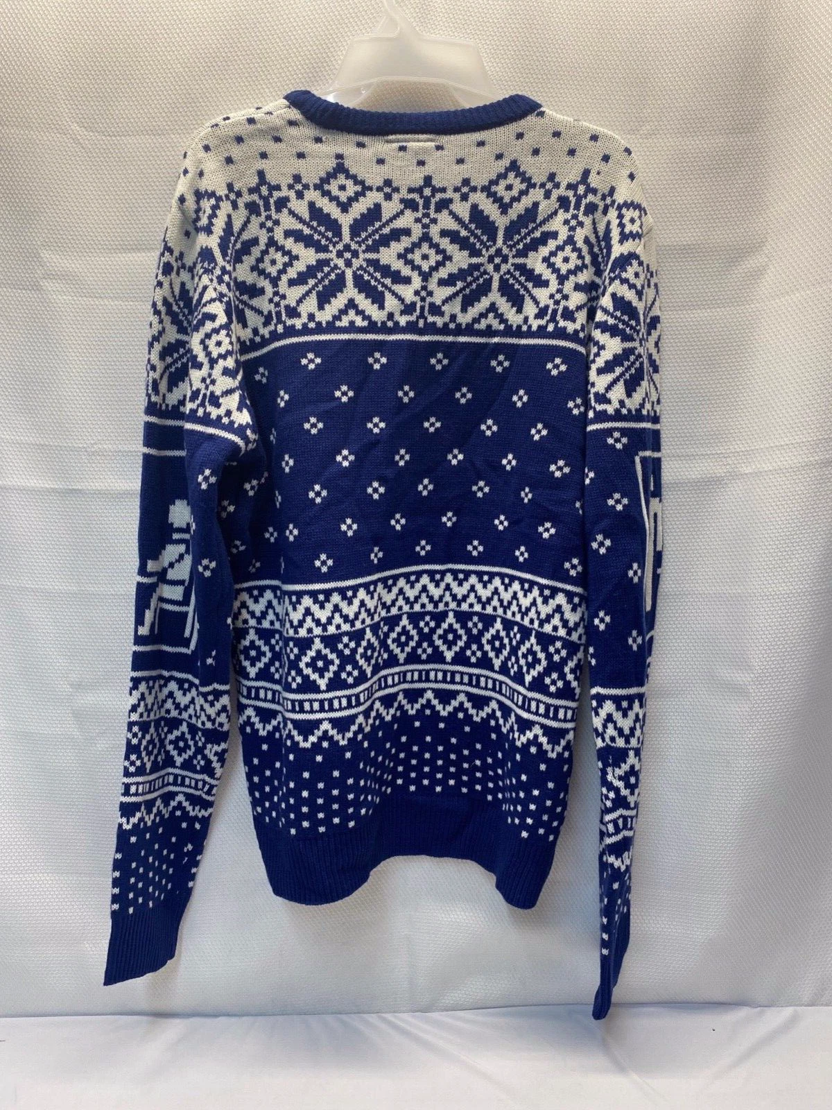 The Office Dunder Mifflin Dark Blue Ugly Christmas Sweater Medium