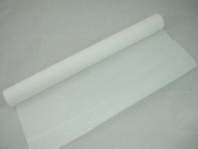 Clikkabox - 1 weiße Krepppapierrolle 10 Meter x 50 cm von clikkabox