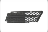 Gitter StoßStange Vorne Links Schwarz Anpassbar A BMW Serie 3 E90/E91 2005- >