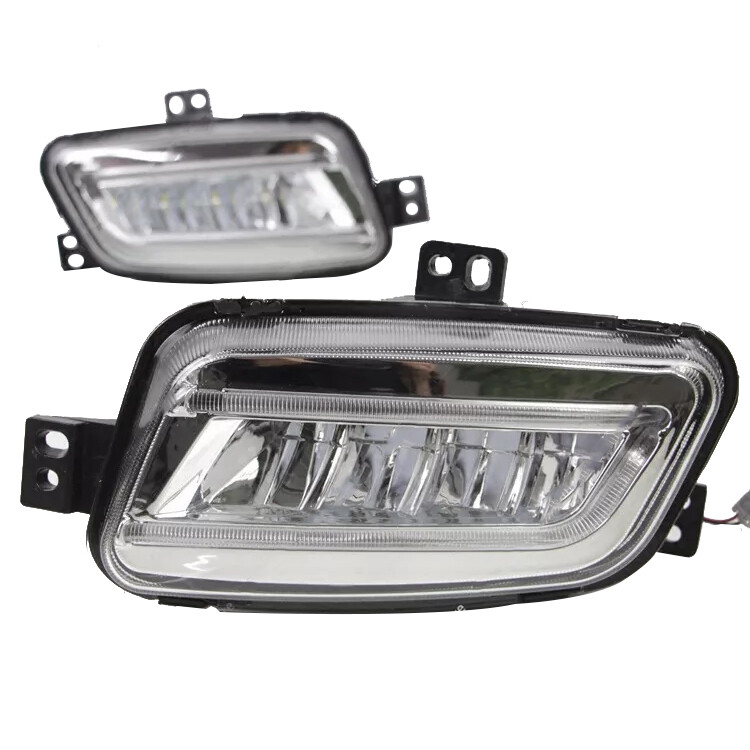 LED DRL Front Daytime Running Lights Turn Signal Lamp For Ford
