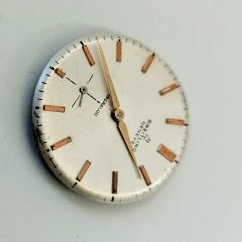 RELOJ PULSERA BREITLING GENEVE CALIBRE LANDERON 523 MOVIMIENTO SUIZO PARA REPARACIÓN/PIEZAS Foto 2 de 4