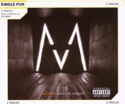 Maroon 5 Makes me wonder (2007, 2 tracks)  [Maxi-CD]