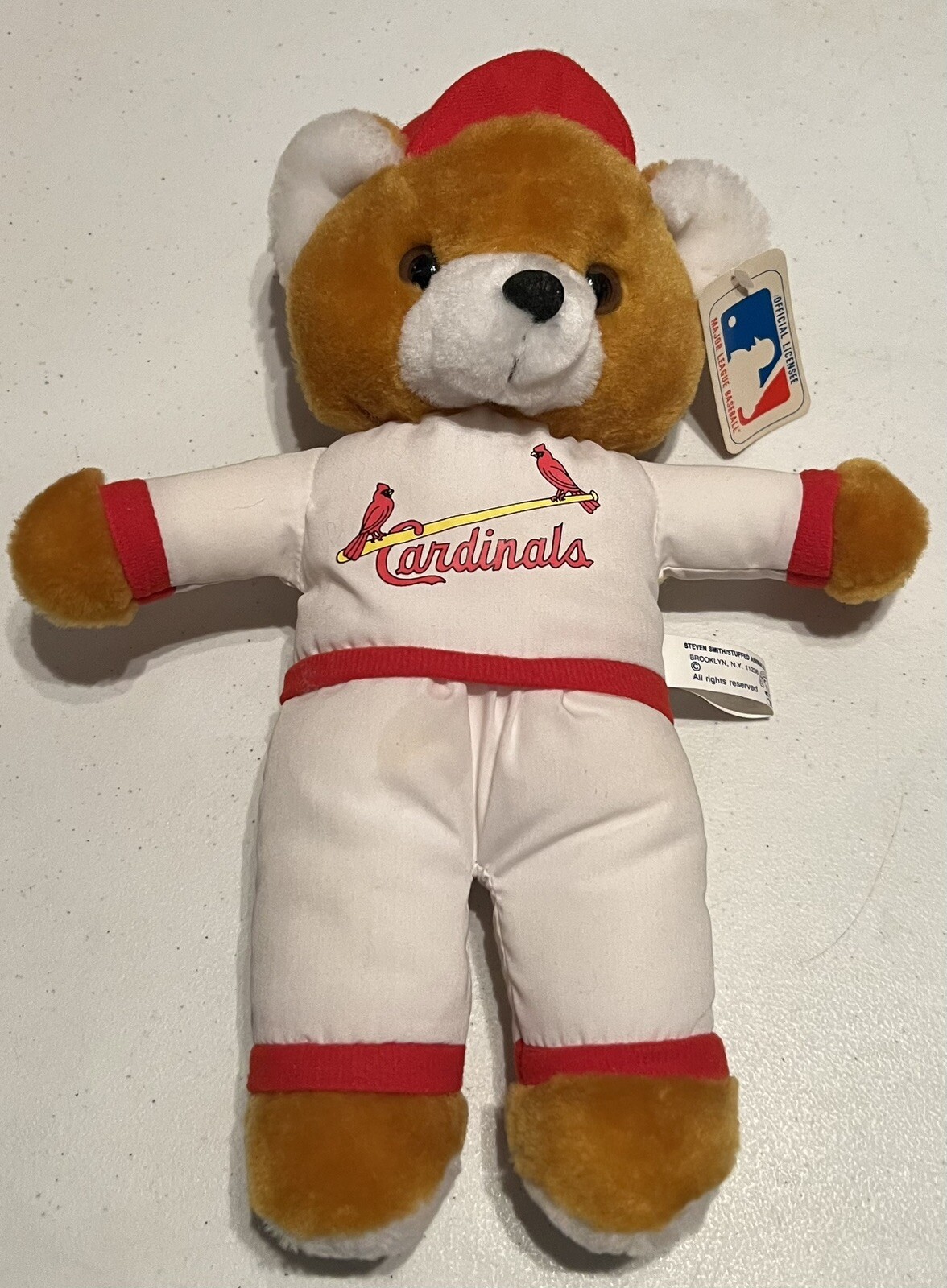 Vintage St Louis Cardinals Teddy Bear 14