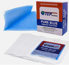 TCP Global - Pure Blue Superior Tack Cloths 18 36 inches - Tack Rags