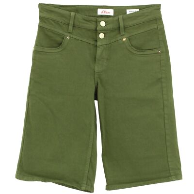 S.Oliver Damen Jeans-Shorts – Colored Denim, 3/4-Länge, Slim Fit Betsy Aus Nachhaltiger Baumwolle