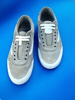 MENS VANS PRO CHIMA FERGUSON-SKATE BOARD SHOE-8 MED-LACE-UP-OFF WHT-OFF THE WALL