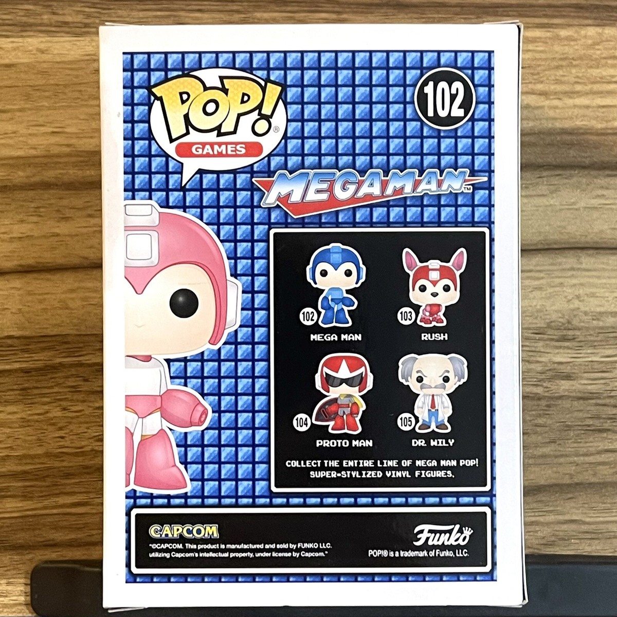 Pink Mega Man Quick Boomerang Funko Pop! #102 Games GameStop