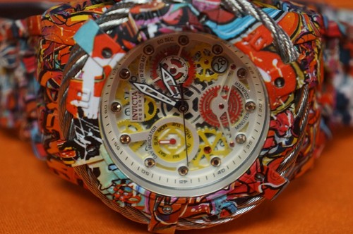 Watch Invicta Reserve Bolt Zeus Quartz 53mm Chronograph 34298 Multi Color Men's - 第 2/10 張圖片