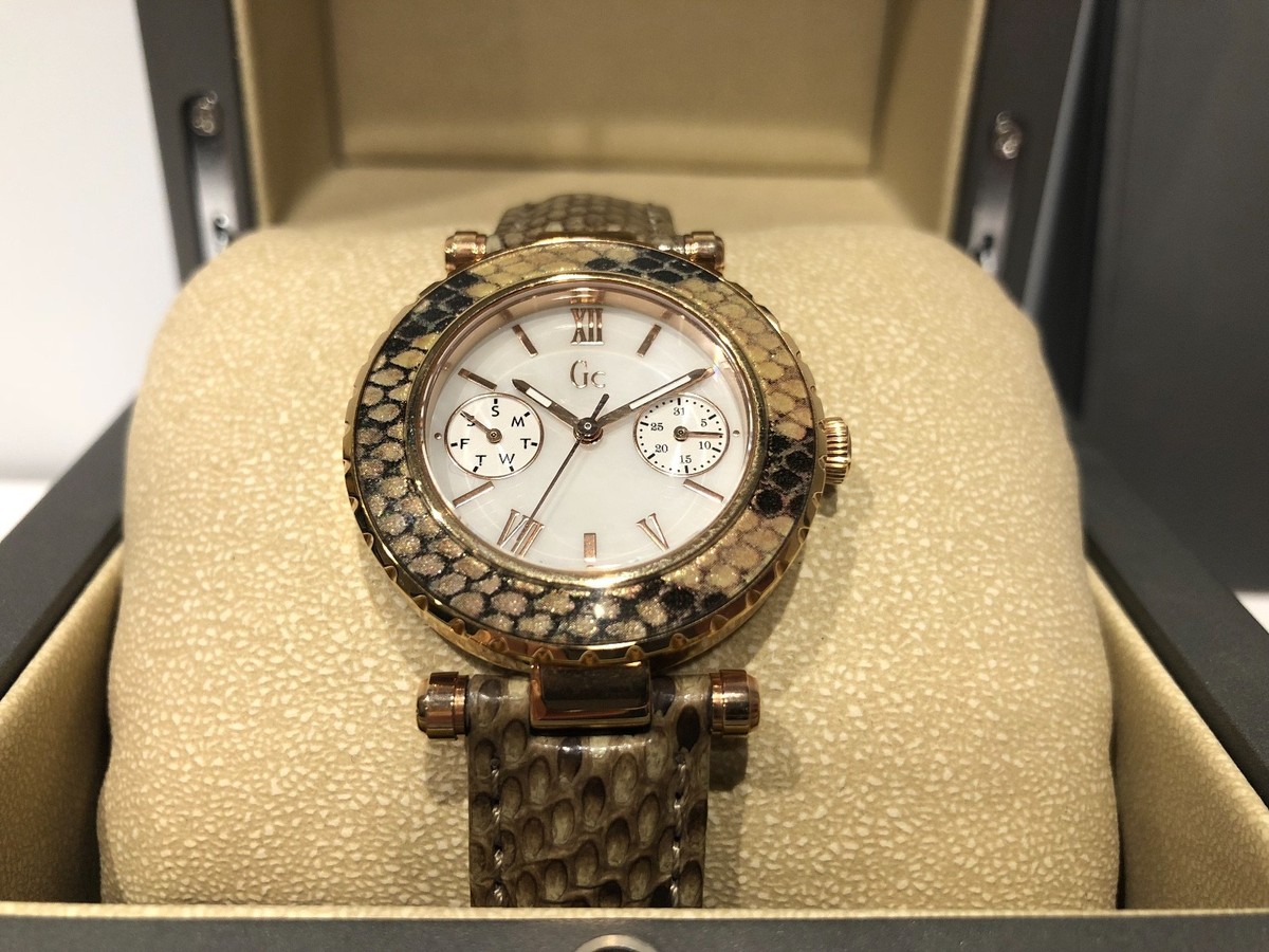 Watch Gc Guess Collection Diver Chic X35006L1S Box Warranty