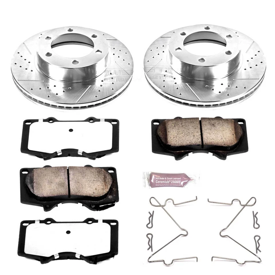 Power Stop 1-Click Extreme Z36 Truck & Tow Brake Kit for 00-06 Toyota Tundra - Image 2 of 2