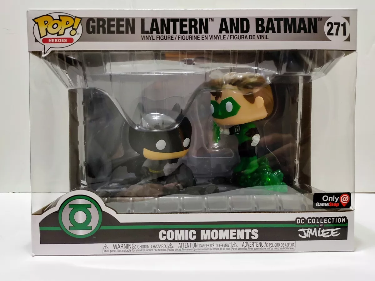 FUNKO POP Comic Moments Green Lantern and Batman by Jim Lee EXCLUSIVE 271