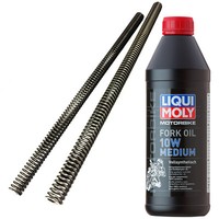 Gabelfeder Satz Progressiv Yss Gabel ÖL FüR Kawasaki Klr 600 KLR600 Kl 1984-1989