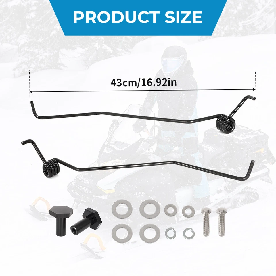 Snowmobile Ice Scratchers For Polaris Skidoo Arctic Cat Yamaha Snow Scratcher Foto 4 de 4