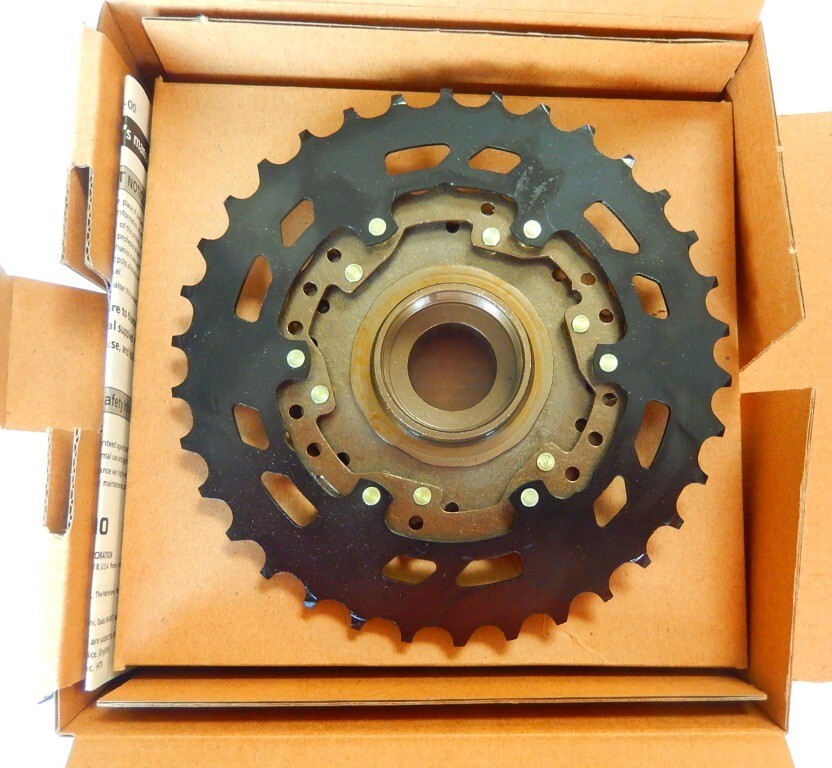 Roue Libre SHIMANO MEGARANGE MF-TZ500-7 7 Vitesses 14-34 Neuve Noire