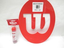 *NEW* WILSON TENNIS RACQUET STENCIL & RED INK FOR STRINGBED / STRINGERS WRZ7415