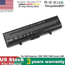 New Battery for Dell Inspiron 1525 1526 1440 1545 1546 1750 GW240 X284G HP297 FS