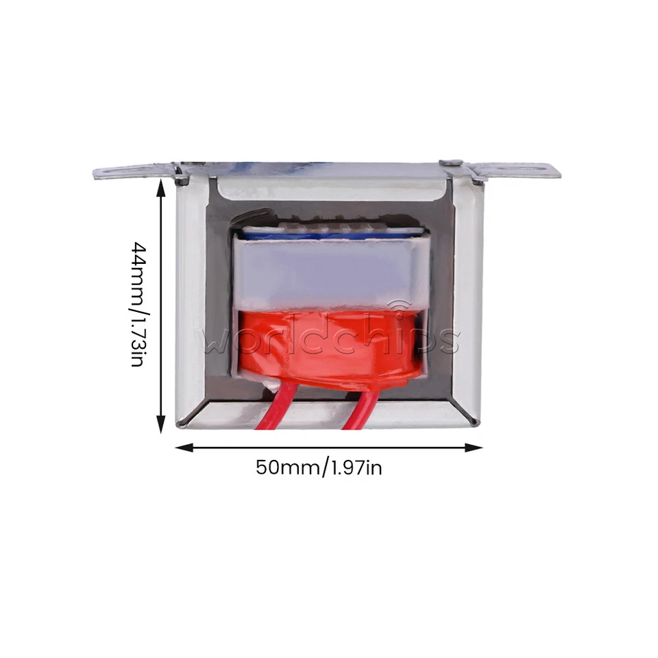 10W AC220V to AC24V Single Voltage 2-wire Output Small AC Power Transformer New - Image 4 of 4