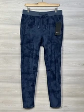 Lululemon Textured Tech Pant Size L Diamond Dye Iron Blue True Navy DMIO 50085.