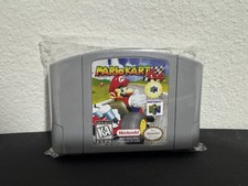 Mario Kart Nintendo 64 Game Very Clean