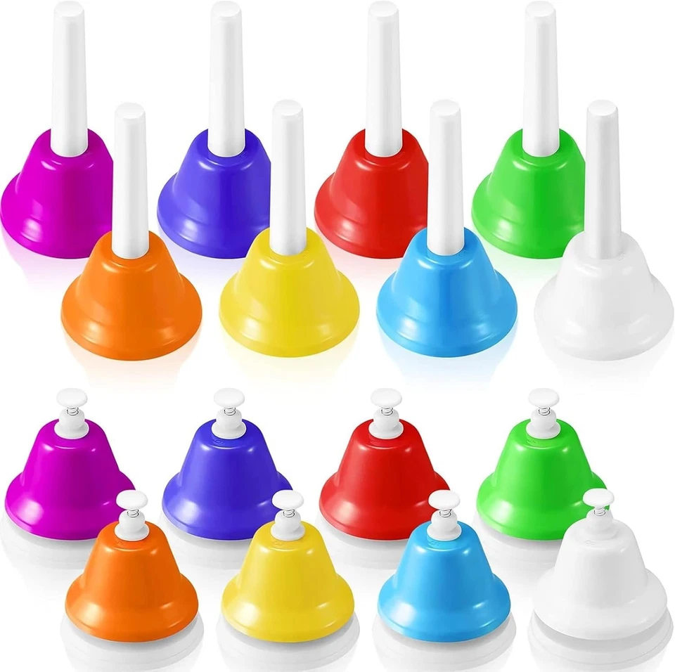 Durable 16-Piece Diatonic Music Bells in Bright Colors - Perfect for Learning - Image 3 of 4