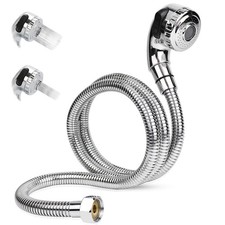1/2 Inch Inlet Shampoo Bowl Hose Sprayer Kit Salon Sink Replacement
