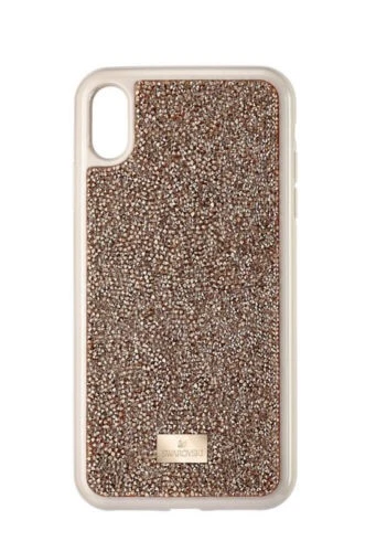 施华洛世奇 Glam Rock 智能手机保护壳 iPhone XS Max 粉色 金色 5506307 水晶 — 第 2/4 张图片