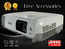 Epson PowerLite S17 3LCD Projector Eco Mode Lamp up to 6,000h 2700 Lumens 2160p  